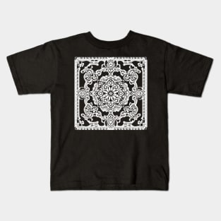 Snowflake Aesthetic - Bohemian Style Kids T-Shirt